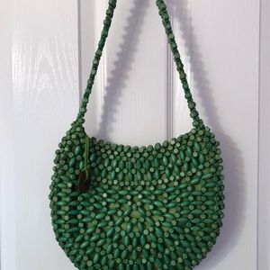 The Sak Bags - Green “Samoa grass” purse by The Sak The Sak Bags - Green “Samoa grass” purse by The Sak